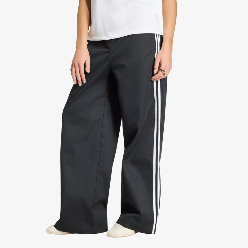 adidas Originals Kalhoty adidas Tailored Pants Black/ White M/40