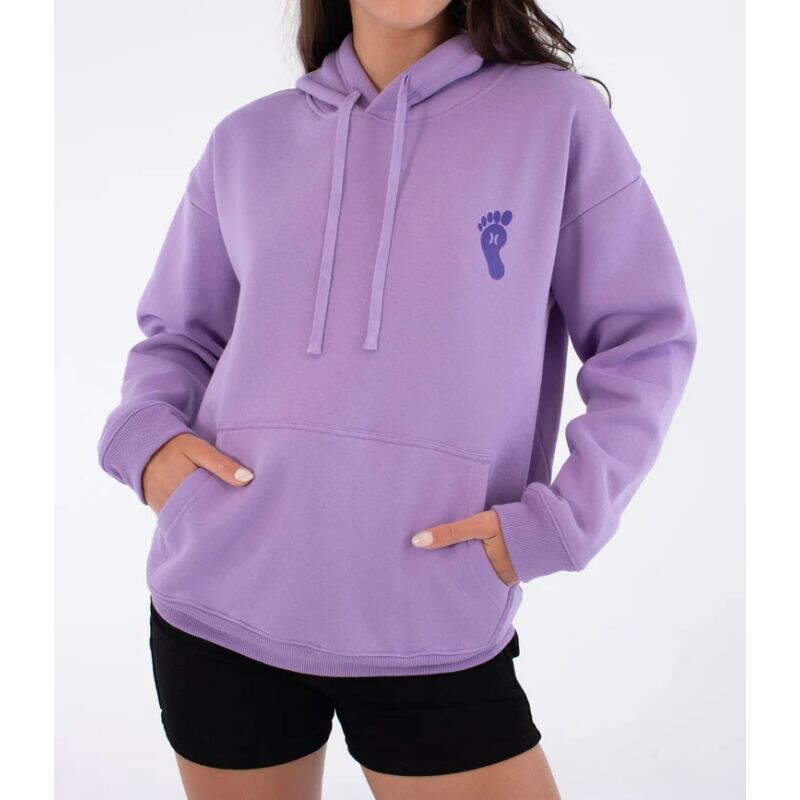 Hurley MMIKINA HUREY Big Foot Creek Hoodie WMS - fiaová -