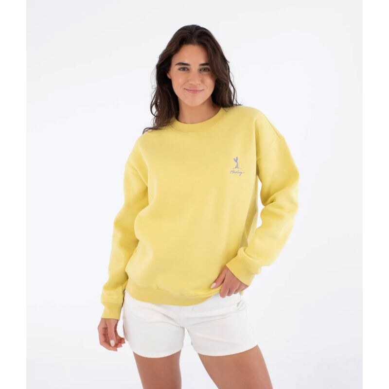Hurley MMIKINA HUREY Nereida Isand Crew WMS - žutá -