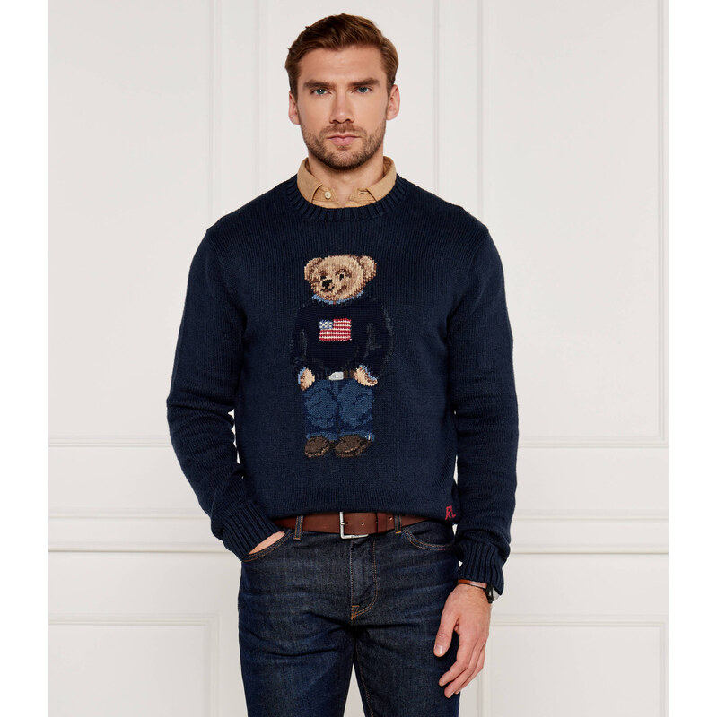 POLO RALPH LAUREN Svetr | Regular Fit přidáním lnu