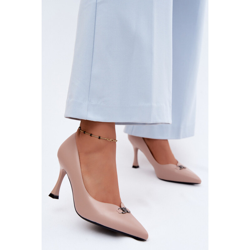 Lodičky na jehlovém podpatku model 228408 Step in style