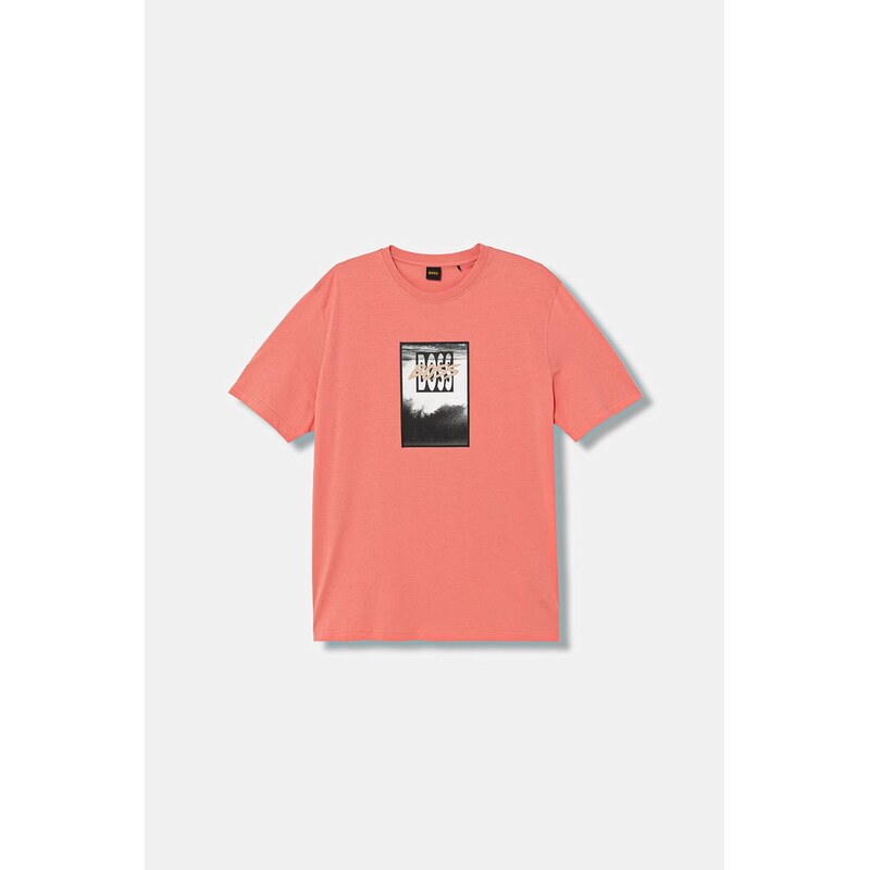 BOSS Orange tričko pánské bavlněné
