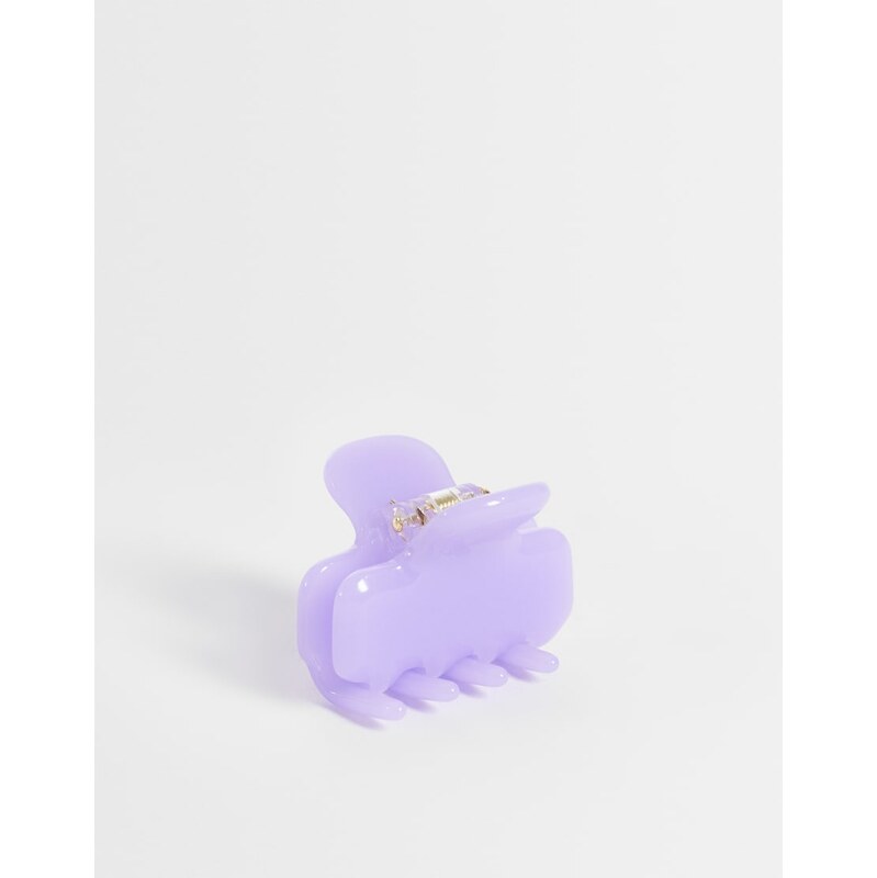 & Other Stories mini hair claw clip in lilac-Purple