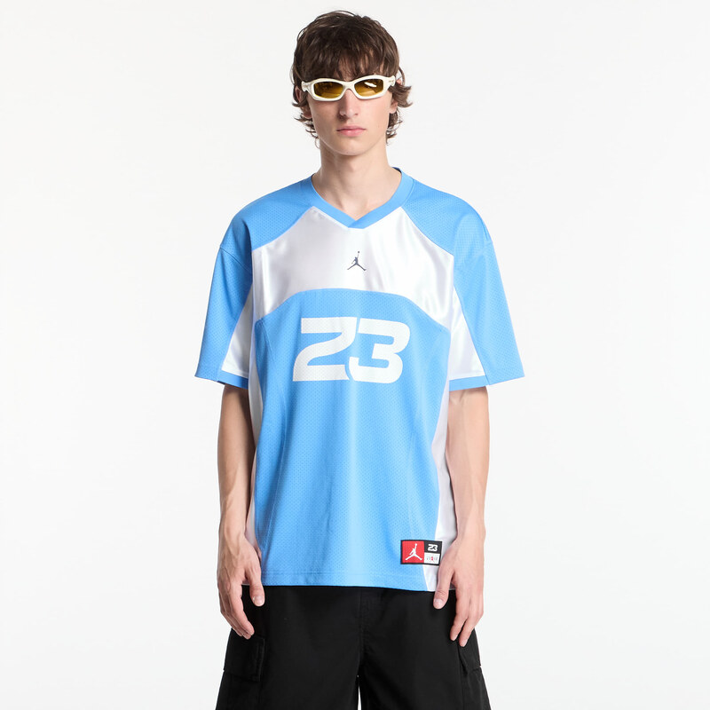 Dres Jordan Flight Mens Jersey Top University Blue/ White/
