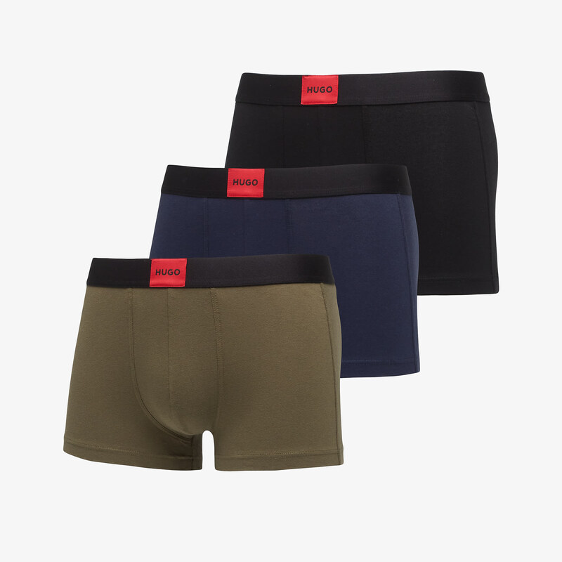 Boxerky Hugo Boss Trunk Triplet Galaxy Multicolor S