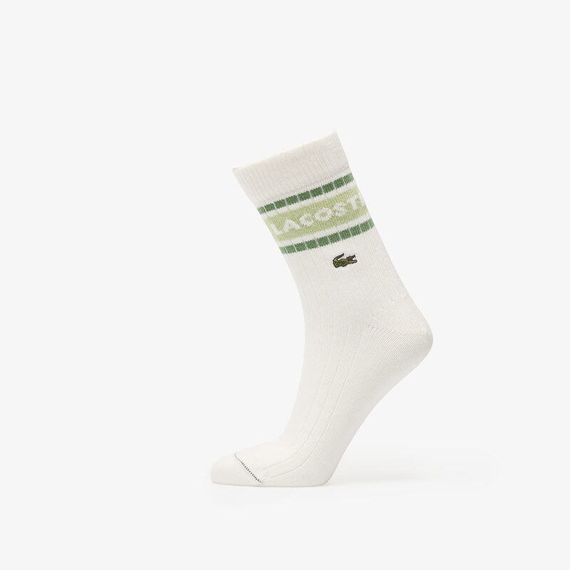 Ponožky LACOSTE Socks Flour/ Birch-LambS Lettuce 39-42