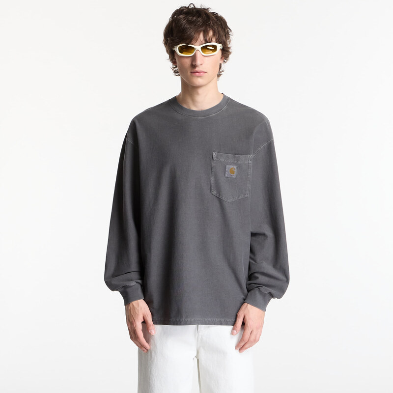 Tričko Carhartt WIP L/S Loose Pocket T-Shirt UNISEX Black
