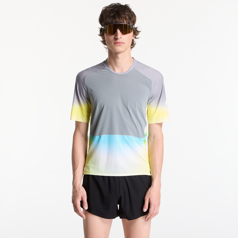 SOAR Running Tričko SOAR Trail Top Silver Grey/ Citrus M
