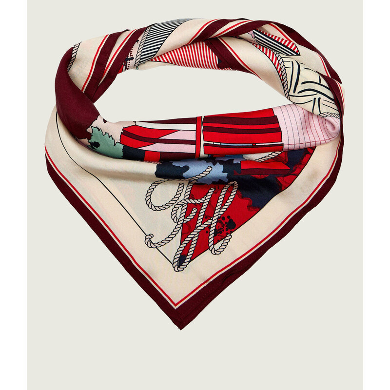 Tommy Hilfiger Hedvábná šátek