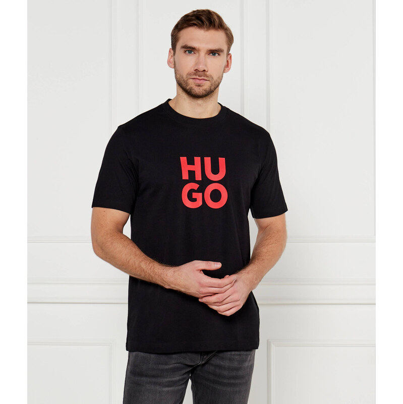 HUGO Tričko Daltorip | Regular Fit