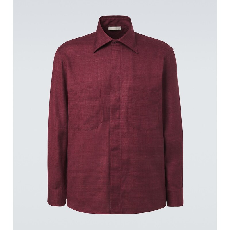 Saman Amel Regis silk shirt