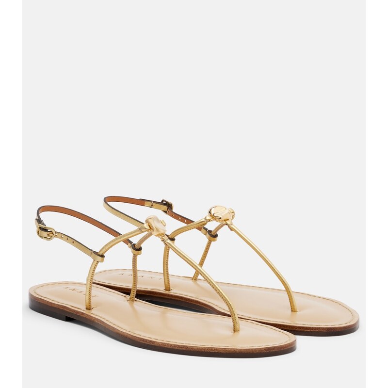 Amanu Naivasha leather thong sandals