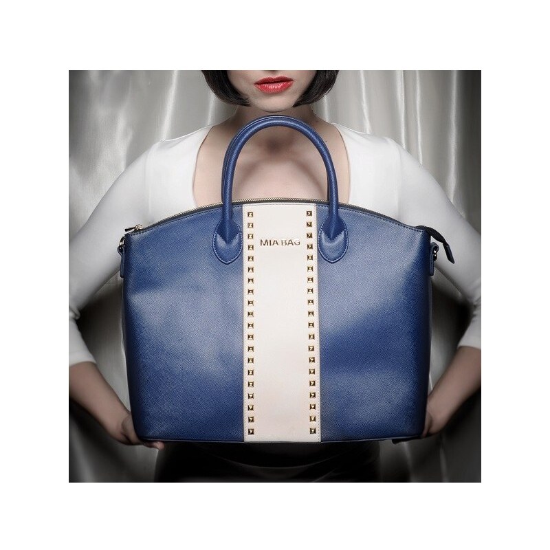 Dámská kabelka v modré barvě MIA BAG - SKLADEM