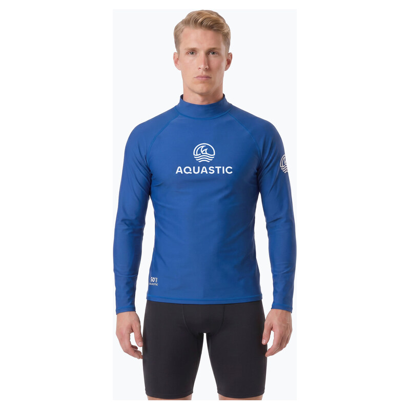 Plavecké tričko Longsleeve AQUASTIC UV 50+ UPF Rimos deep blue