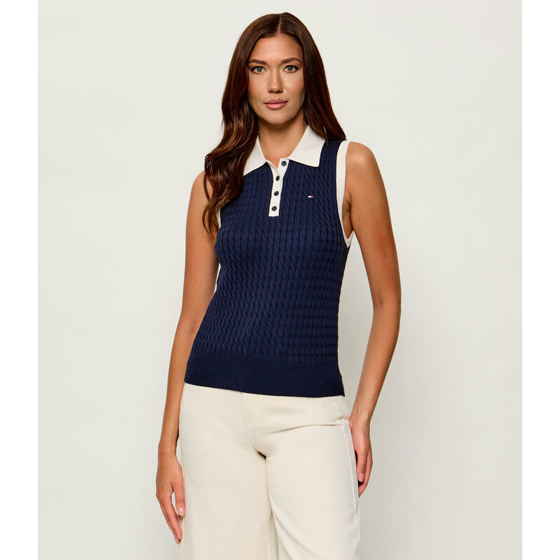 Tommy Hilfiger Polokošile FINE | Slim Fit