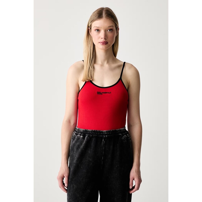 Karl Lagerfeld Jeans body dámské s bavlnou