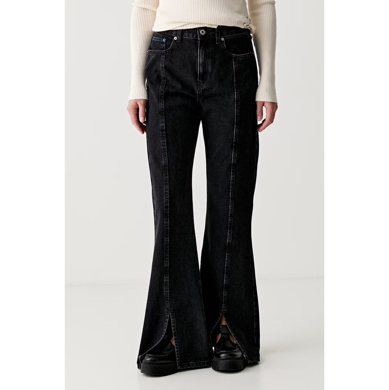 Karl Lagerfeld Jeans flare džíny dámské