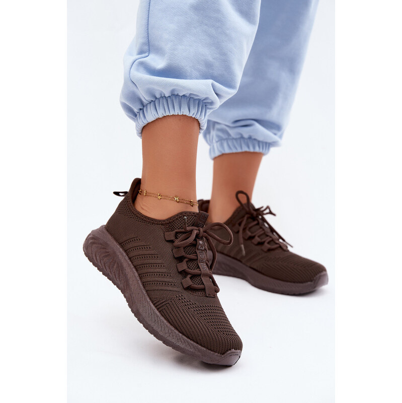 Big Star Shoes Lehké sportovní slip-on boty dámské textilní Big