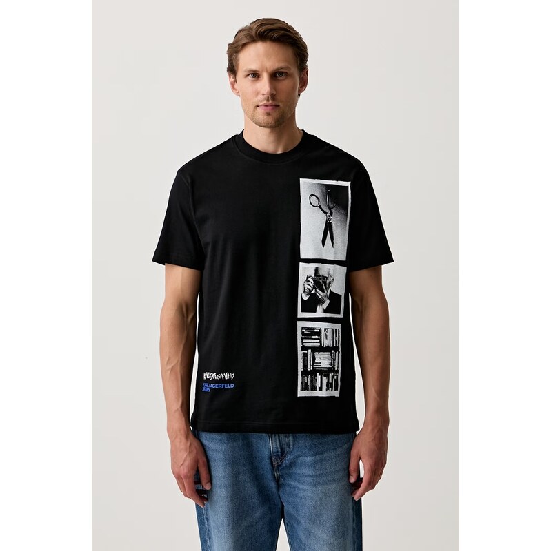 Karl Lagerfeld Jeans tričko pánské bavlněné