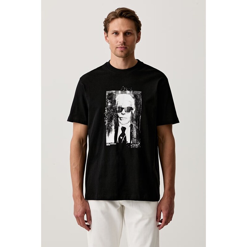 Karl Lagerfeld Jeans tričko pánské bavlněné