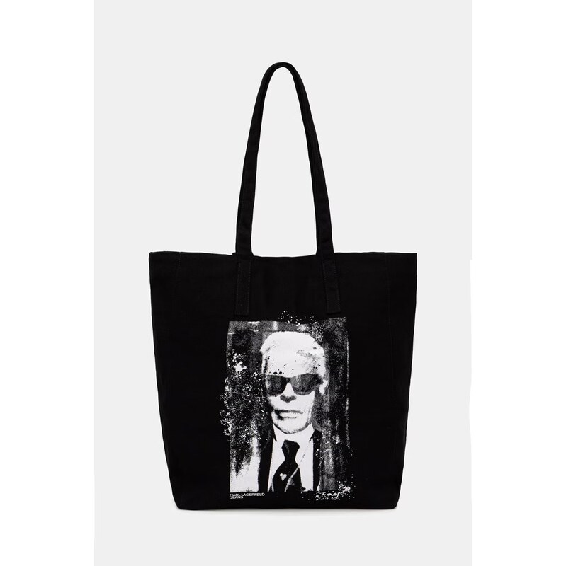 Karl Lagerfeld Jeans tote taška dámská bavlněná