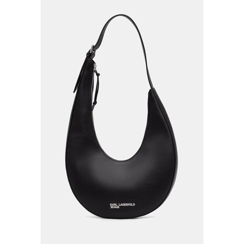 Karl Lagerfeld Jeans hobo kabelka dámská kožená
