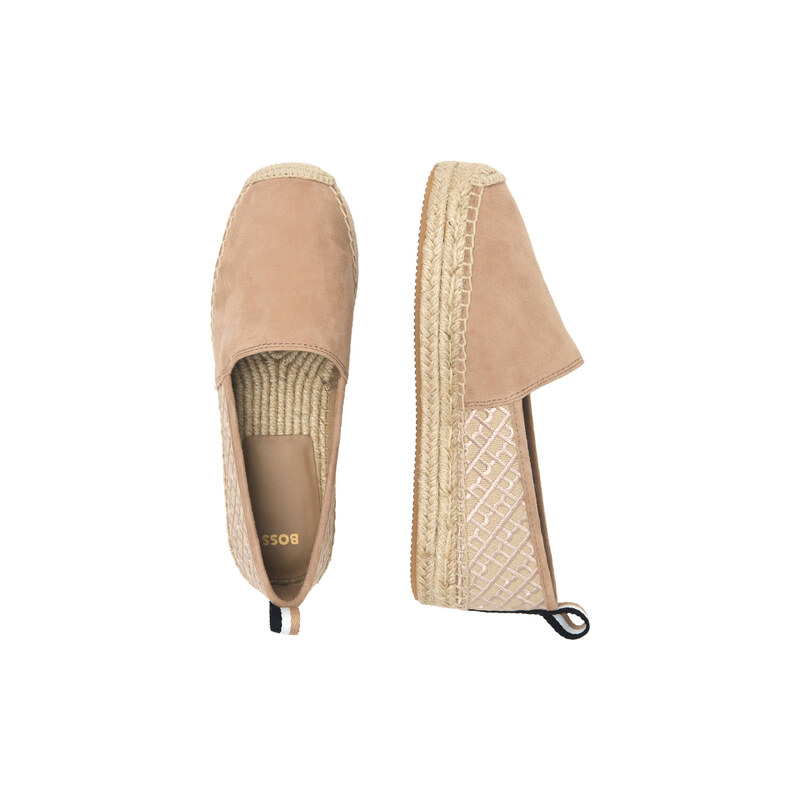 BOSS BLACK Espadrilky Madeira_Slon | semiš