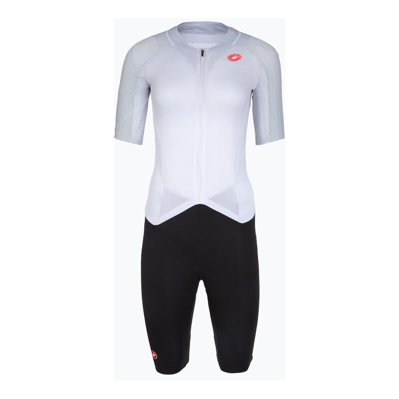 Dámská cyklistická kombinéza Castelli Free Sanremo 3 SS in white