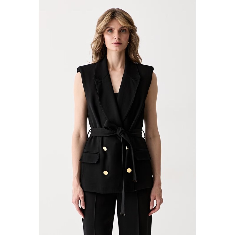 Marciano by Guess dvořadá vesta dámská s viskózou RASHIDA