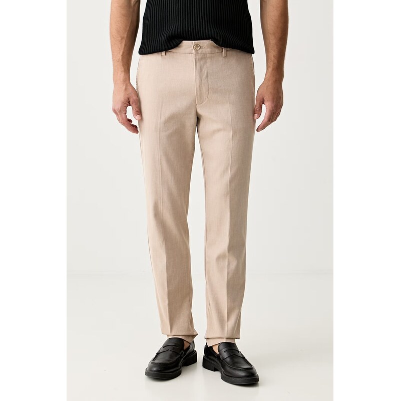 BOSS slim fit kalhoty pánské s bavlnou H-Kaiton1