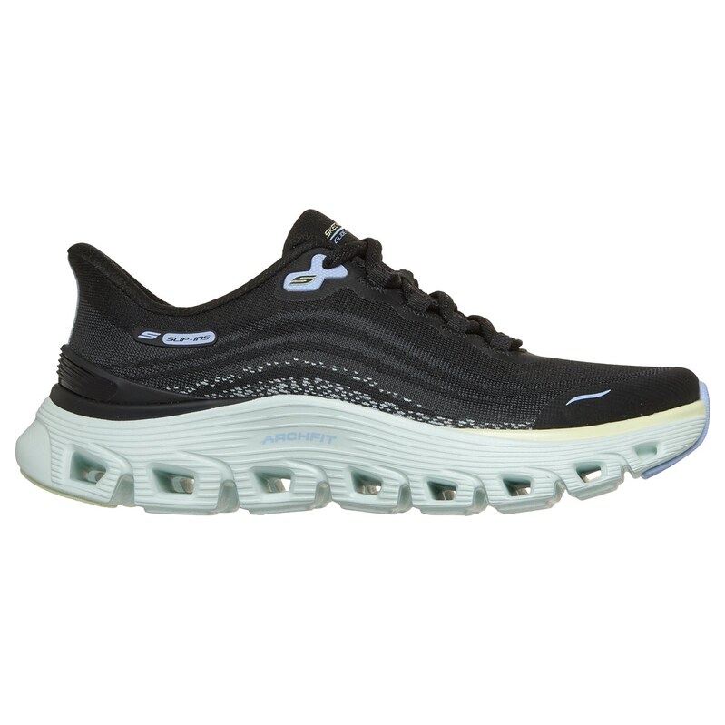 Skechers Ženy Slip-ins: Arch Fit Glide-Step Wave Shoes v Cerná