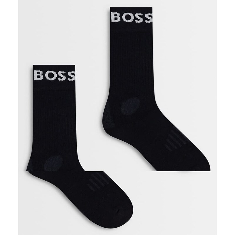 BOSS Orange BOSS Bodywear 2-pack sport crew socks in black