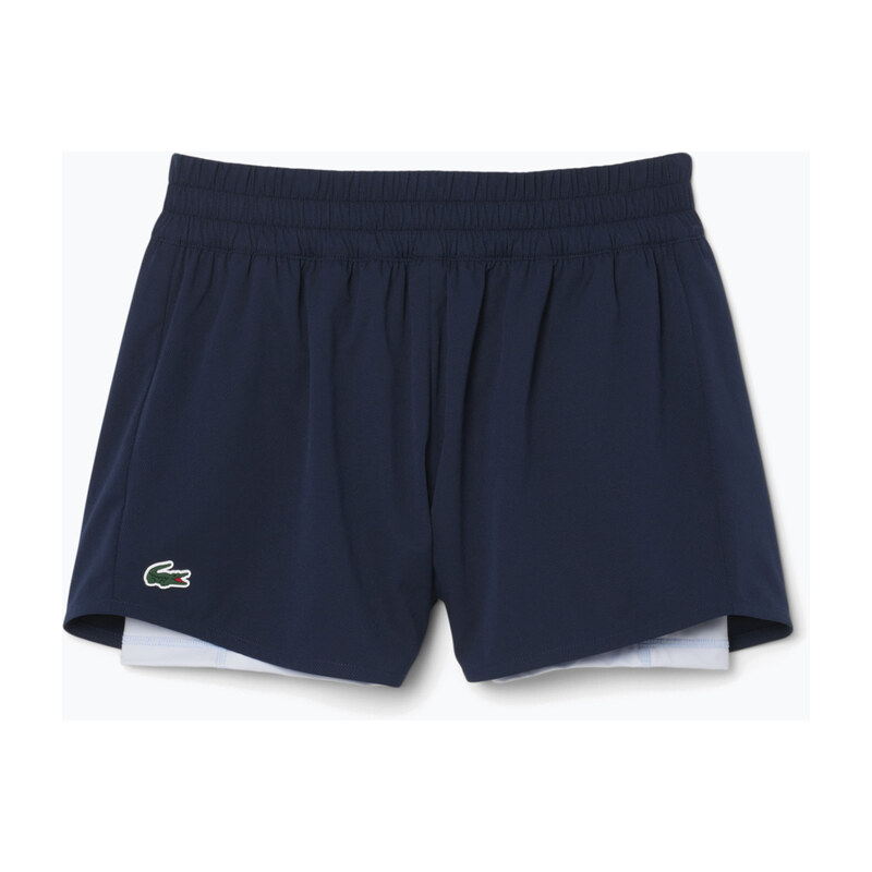 Dámské tenisové šortky Lacoste GF9972 navy blue/phoenix blue