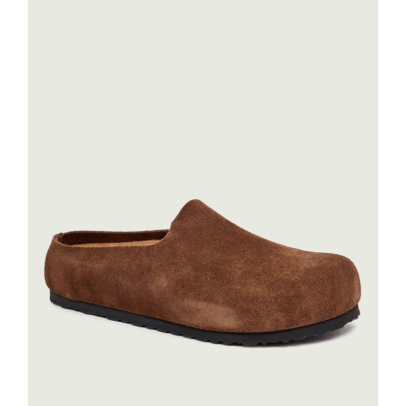 Birkenstock Pantofle typu mules Amsterdam Wrapped | semiš |