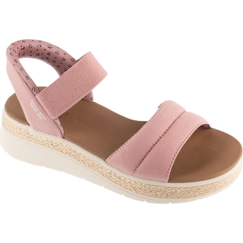 Dámské sandály Skechers Slip-ins BOBS Sun Ray růžové