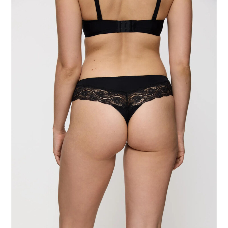 Tanga Lovely Micro Brazilian String černá - TRIUMPH
