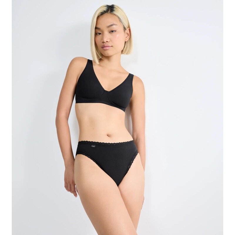 sloggi 24/7 Cotton Lace - Kalhotky tai (3 ks): pohodlí s jemnou