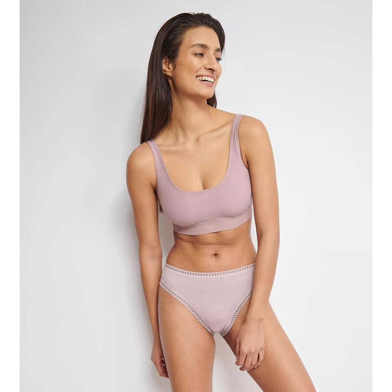 SLOGGI GO CRUSH – 3× tanga s vysokým střihem z organické bavlny