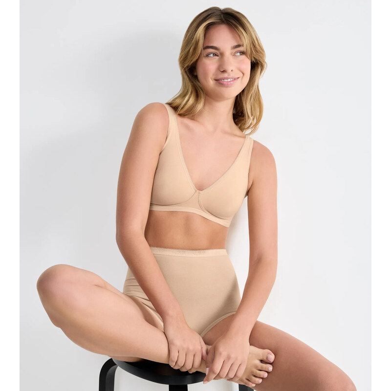 Sloggi BASIC+ - Soft podprsenka z organické bavlny Sloggi