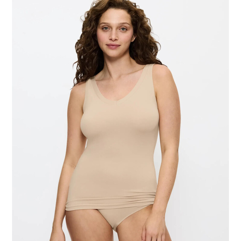 Sense of Modal Tank Top - YELLOW - TRIUMPH YELLOW - TRIUMPH