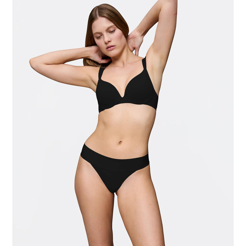 BODY MAKE-UP ILLUSION - Neviditelné zaoblené tanga s HeiQ Smart