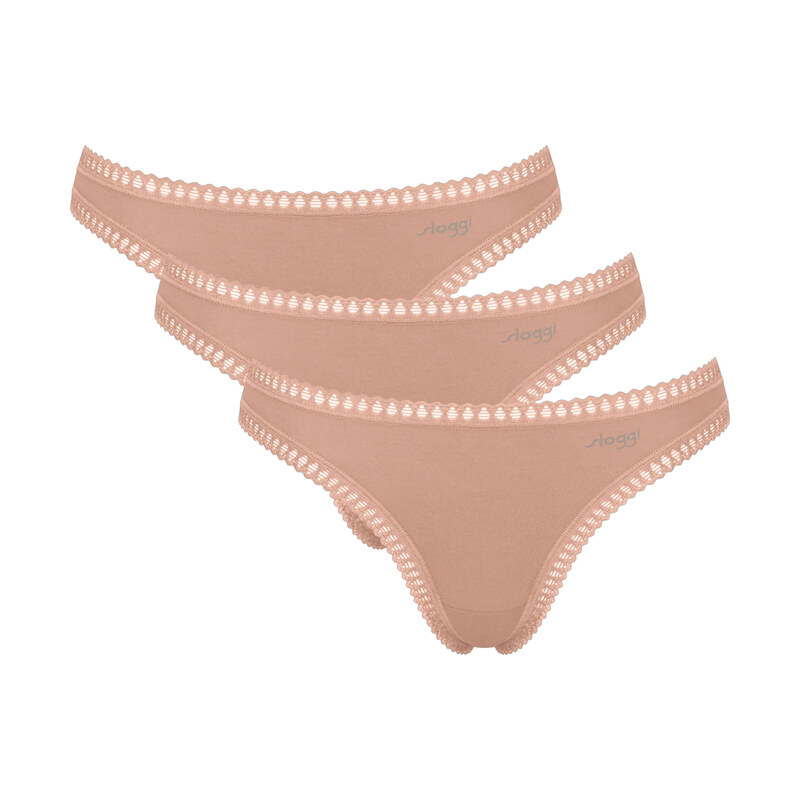 sloggi GO Crush String C3P - BROWN - SLOGGI BROWN - SLOGGI
