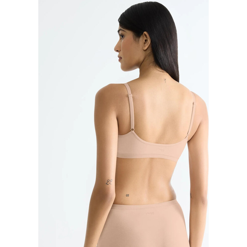 sloggi GO Daily Cotton Top - BROWN - SLOGGI BROWN - SLOGGI
