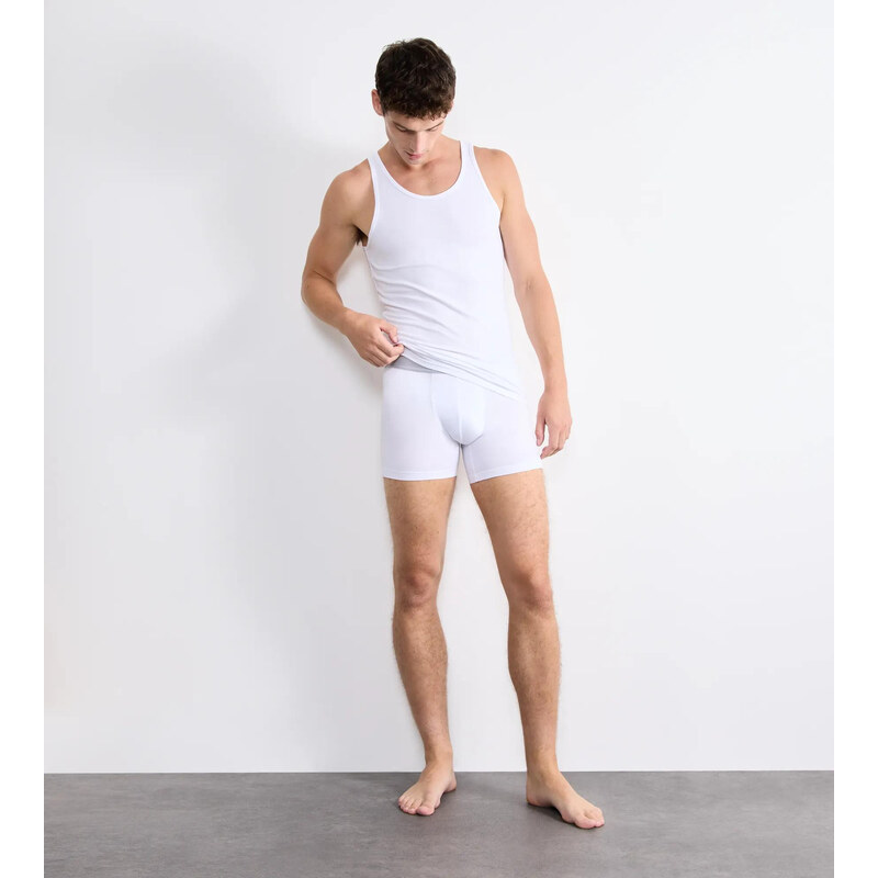 sloggi men GO ABC 2.0 Tank Top 2P - WHITE - SLOGGI WHITE -