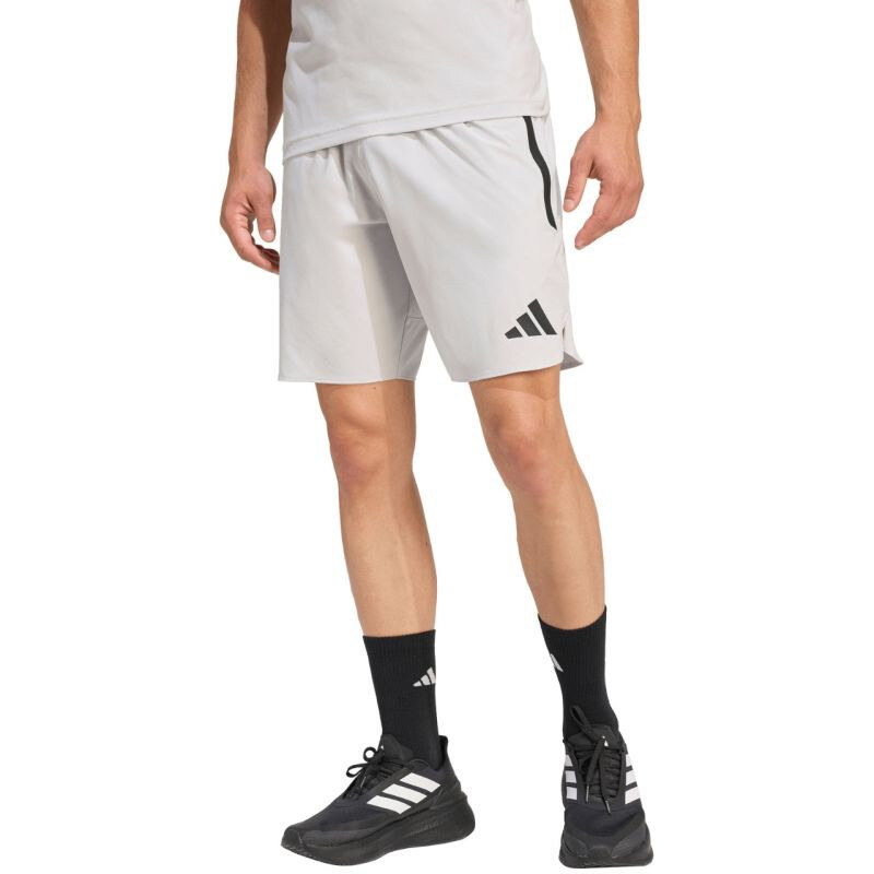 adidas teamwear Pánské šortky adidas Tiro Travel Woven šedé
