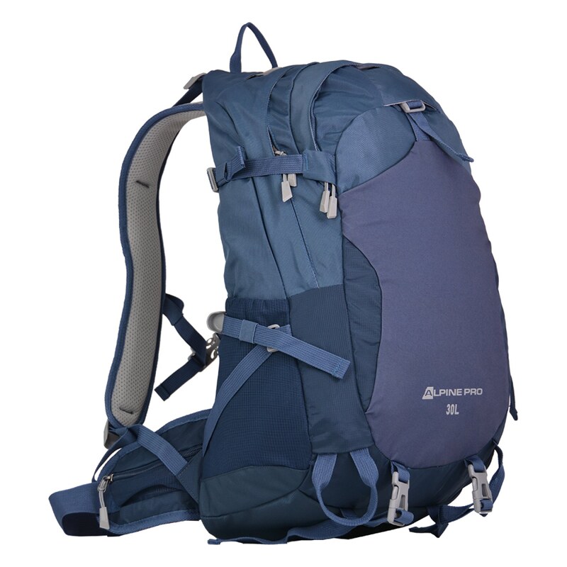 ALPINE PRO - MONRE OUTDOOROVÝ BATOH S PLÁŠTĚNKOU 30 L