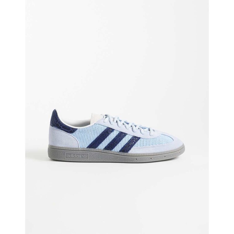 adidas Originals Handball Spezial trainers in light blue and