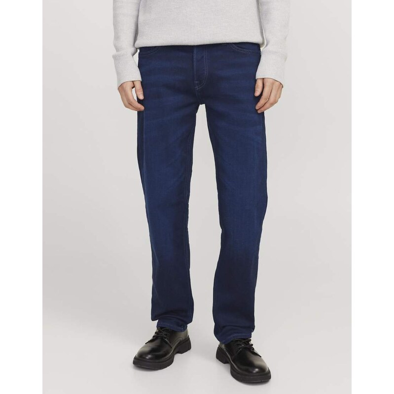 Jack & Jones Tapered fit jeans in blue denim