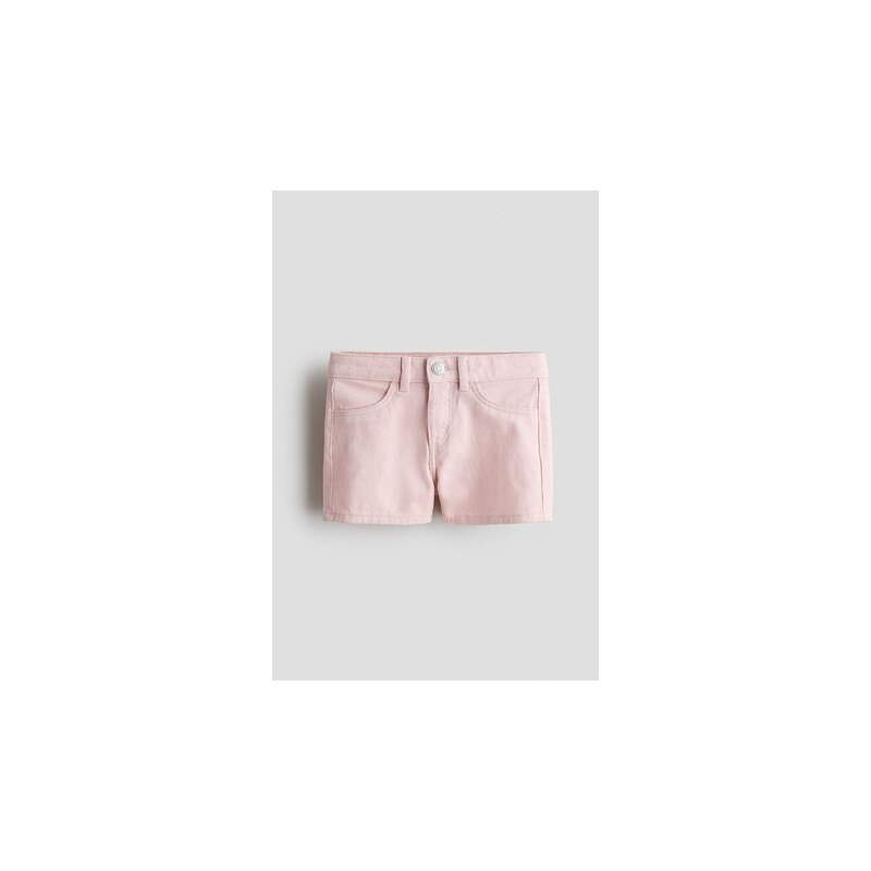 H&M - Džínové šortky - Světle Růžová