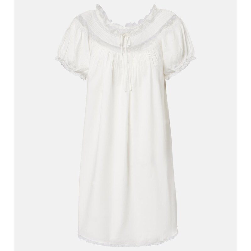 Dôen Daphne cotton poplin minidress